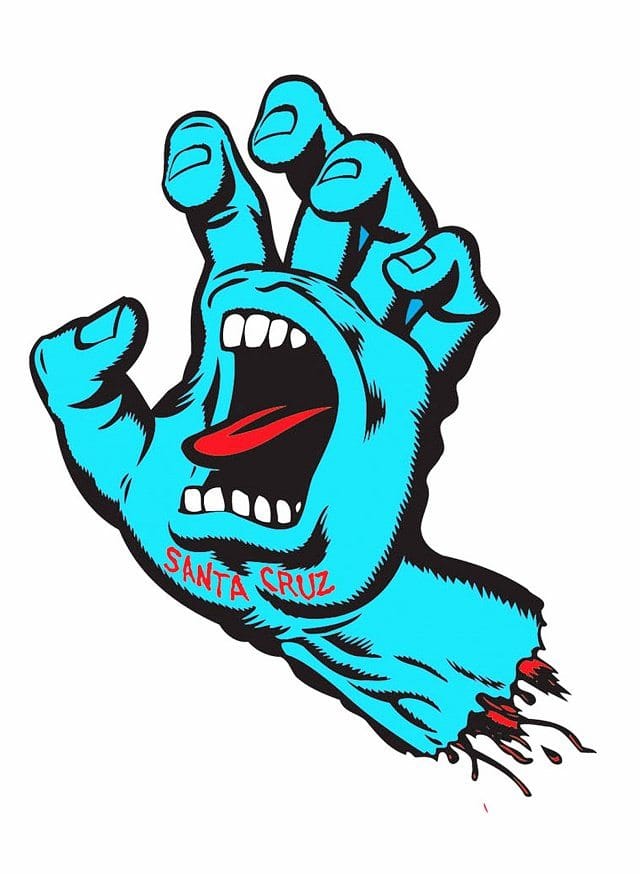 Gavin Beattie Kick Up The Arts Screaming Hand jim_phillips