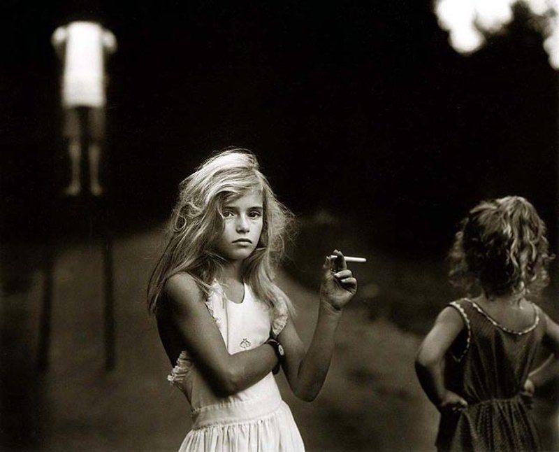 Candy Cigarette by Sally Mann 1980s
