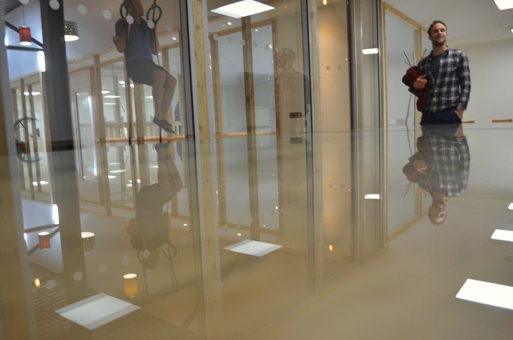 Happy Pear Pearville 12th Apr 2016 24 Swing Office Reflection 3 (1024x678)