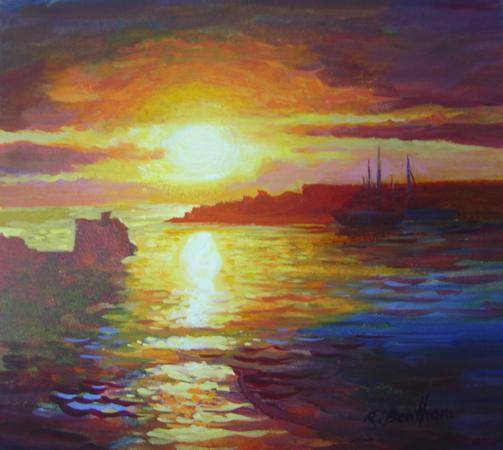 Sunrise The Harbour Rick Bentham