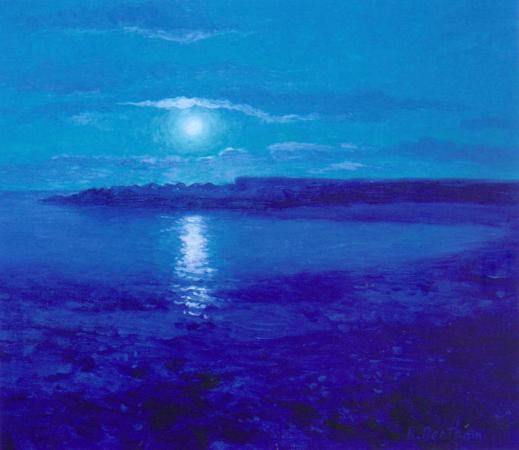 The Blue Moon Greystones Harbour Rick Bentham