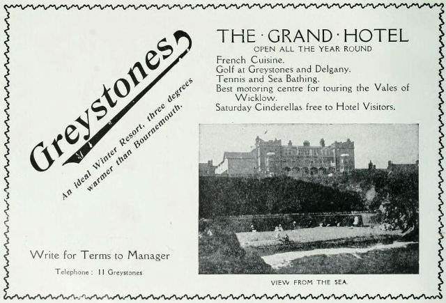 Early ad for The Grand Hotel